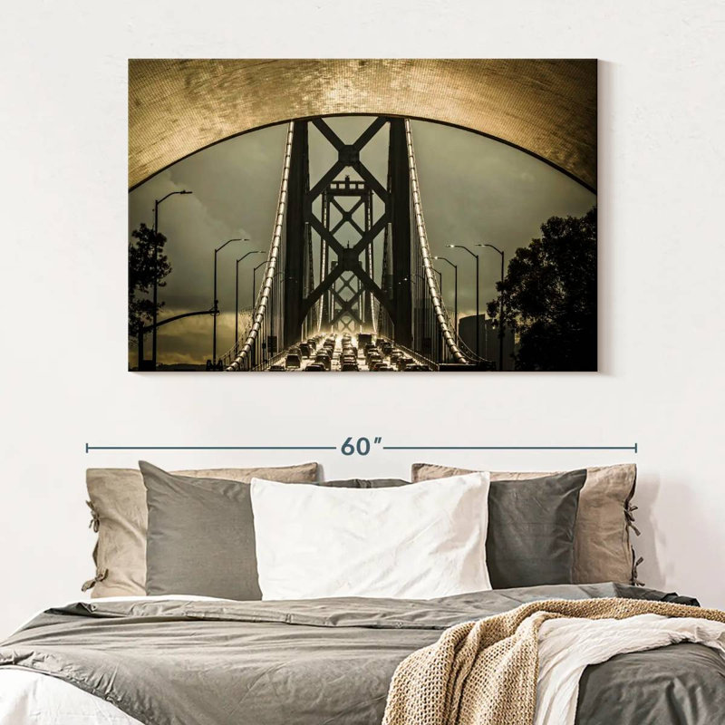 Lilie Bridge Traffic, 34" H x 51" W