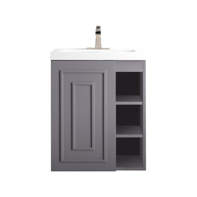 Alicante 24" Floating Single Bathroom Vanity Set
