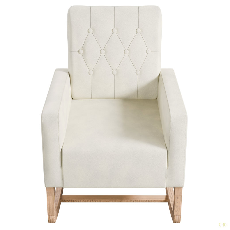 Chaise à bascule, Beige