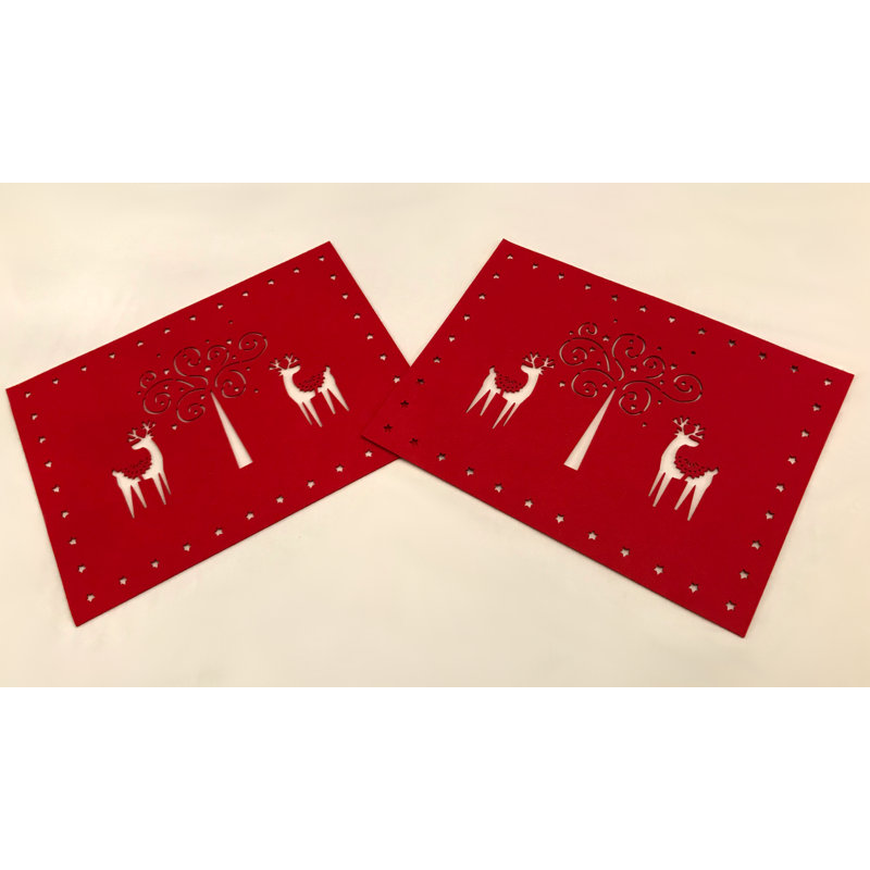 DEER FELT Temperance Placemats