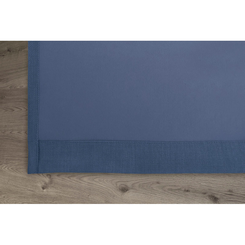 Meliha Pencil Pleat Blockout Curtains, Navy, Width 165 x Drop 229 cm