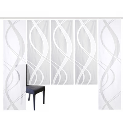 Mccourt Semi Sheer Curtain Panel Pair