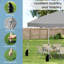 Abri de patio portatif pliable 10 x 10 pi avec sac à roulettes-118248332