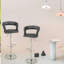 Ensemble de 2 tabourets de bar rembourrés et modernes Eric-731664480