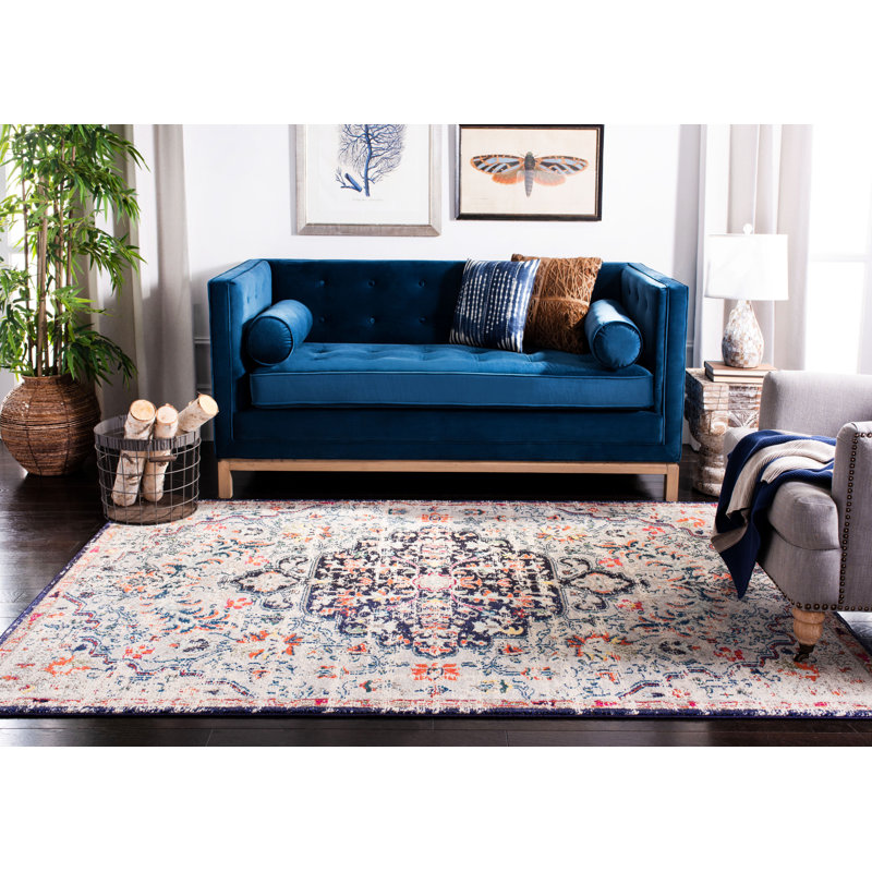 Wisner Oriental Area Rug, Rectangle 122 x 183 cm