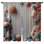 Arrangement floral texturé et rideaux obscurcissant - 2 panneaux