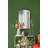D5x19" Slender Aluminum Taper Candle Holder With Bead Accents, Bronze-312987526