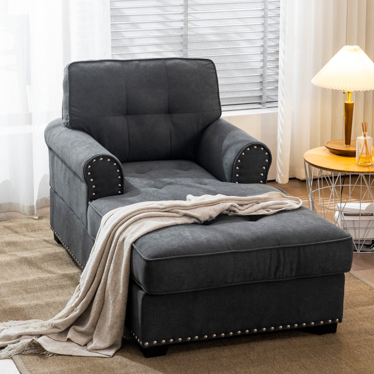 Kasper Upholstered Chaise Lounge