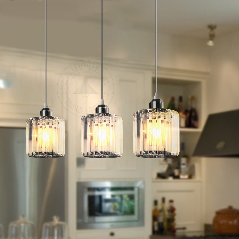 Tighe 1 - Light Single Pendant, Chrome