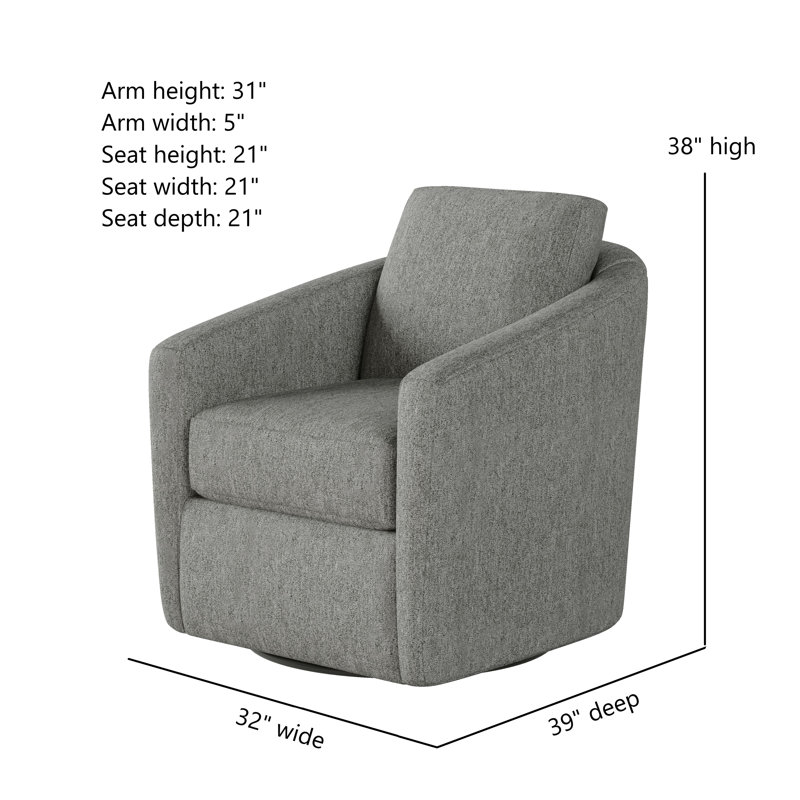 Daisey Swivel Glider, Halifax Dove