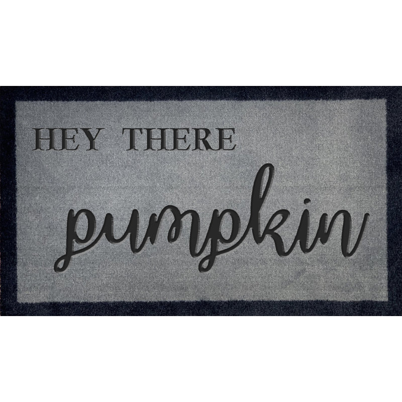 Siebert Hey Pumpkin Doormat