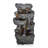 Weather Resistant Cascade Fountain with Lights
