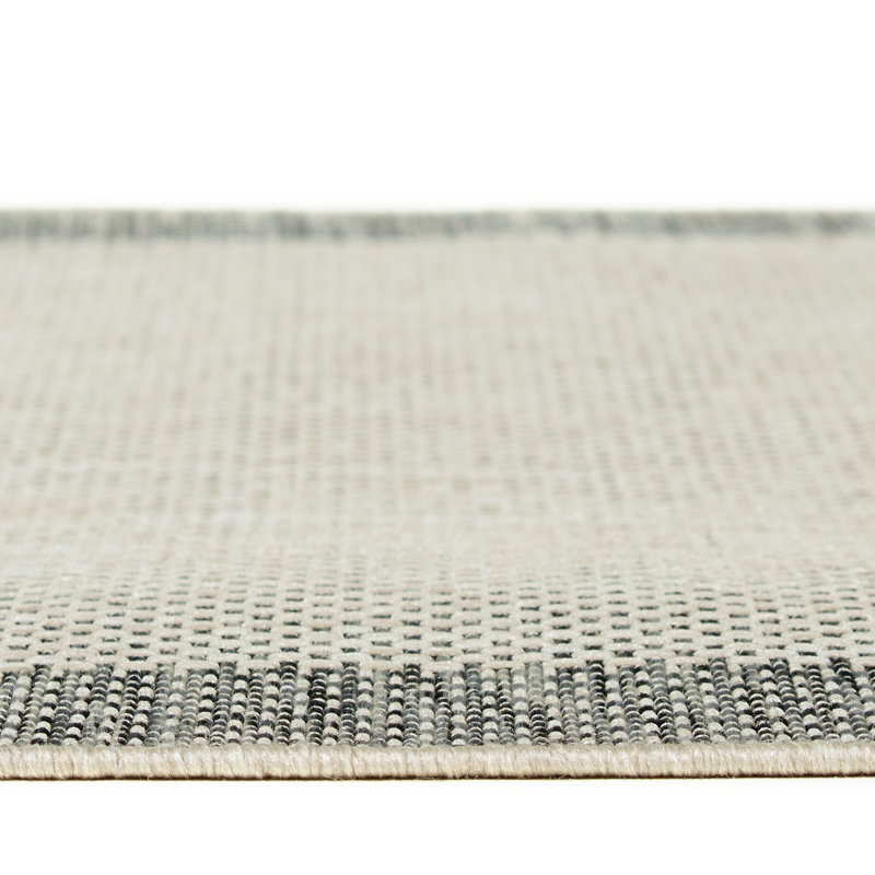 Tapis gris / beige Alaia, Rectangle 5 pi 3 po x 7 pi 4 po