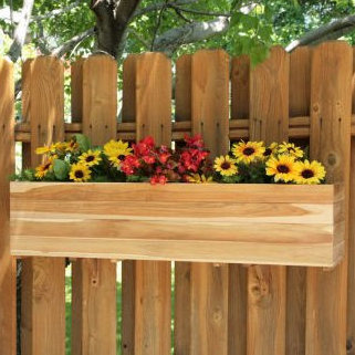 Boîte à fleurs pour fenêtre Mervela, H 11,6 po x l 30 po x P 10,5 po