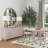 Horizons 74" Coastal Server in Cerused White Oak