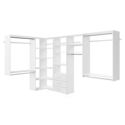 84'' - 115'' Closet System (Can Be Cut To Fit)