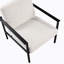Chaise d'appoint stationnaire Oatmeal