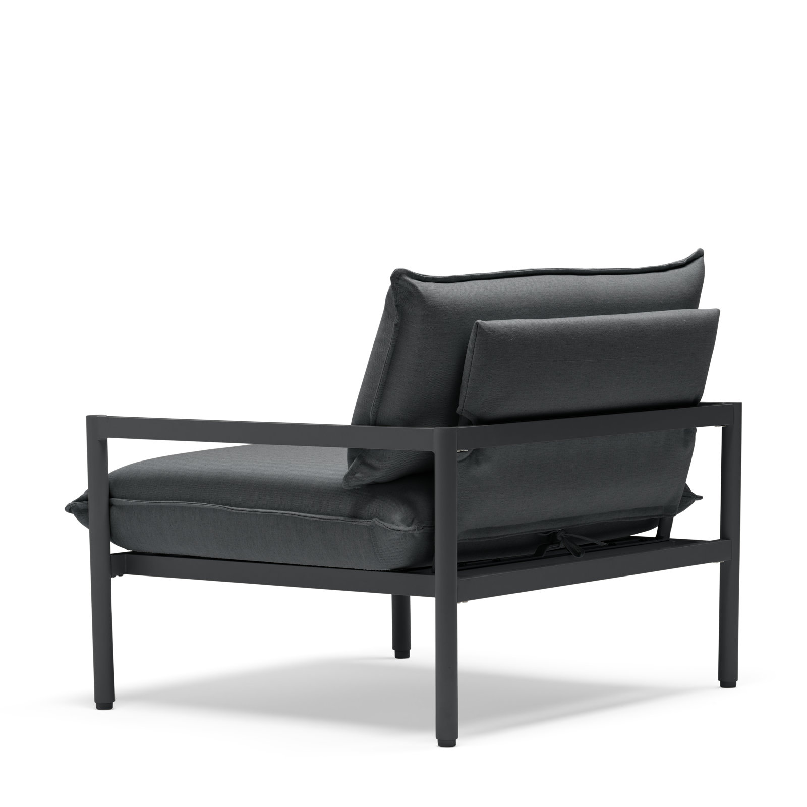 Terra Outdoor Lounge Chair, Charcoal