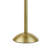 12976 Haydel 21 Inch 2 Light Table Lamp Matte Brass Double Pull Chain