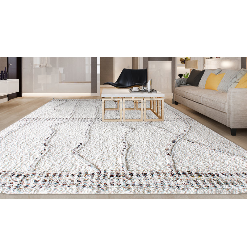 Moroccan Area Rug, Rectangle 10' x 14'