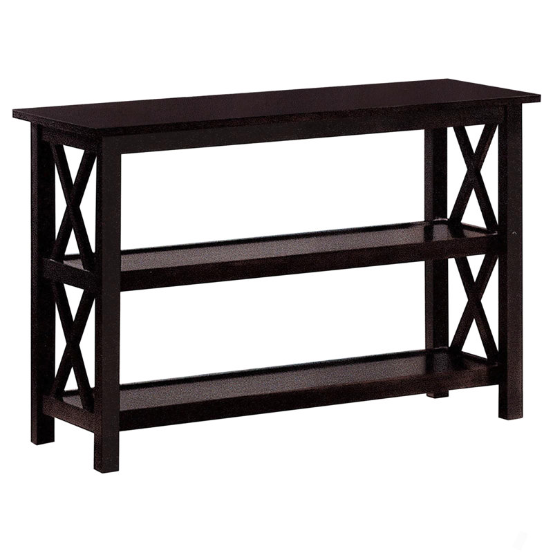 Table de canapé à 3 tablettes Deep Merlot