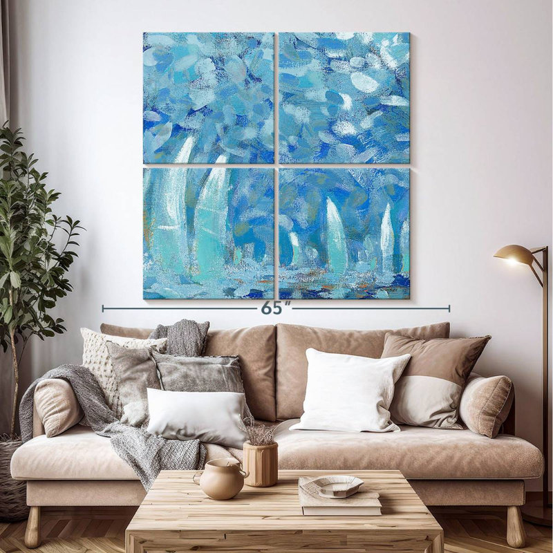 Aletra By The Pier I, 50" H x 50" W