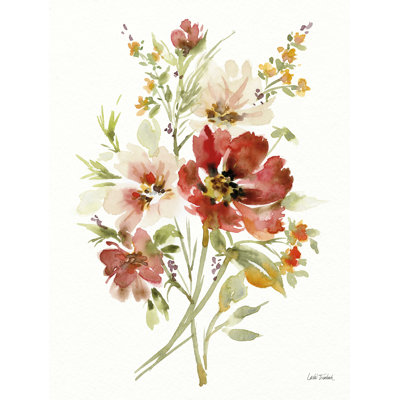 " Autumn Flowers II " Painting Print