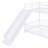 Metal Bunk Bed With Slide And Guardrails-828932103-828932101