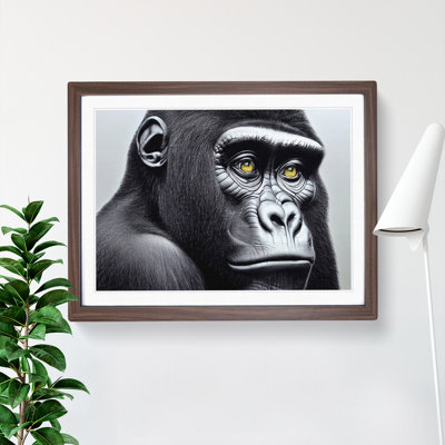 Astonishing Gorilla - Single Picture Frame Print