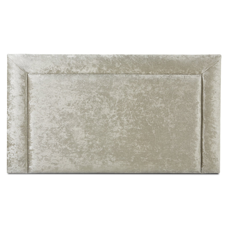 Francile Upholstered Headboard, Silver, Single (3')
