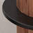 Creative elliptical open storage console table-449822562