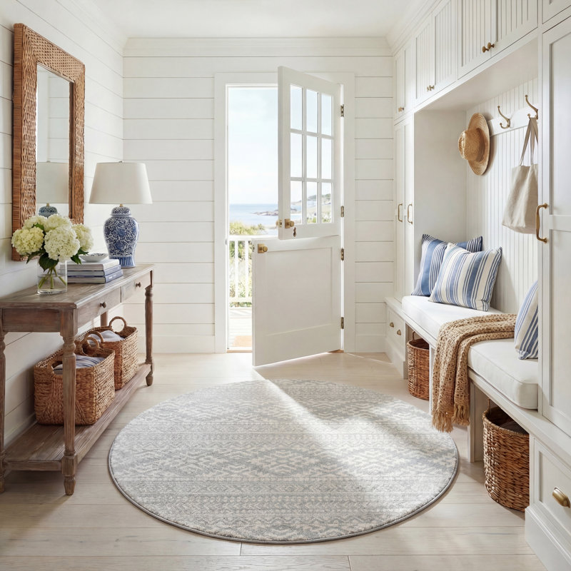 Cobos Performance Southwestern Rug, Round 6'7"