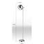 167cm Chrome Task Floor Lamp