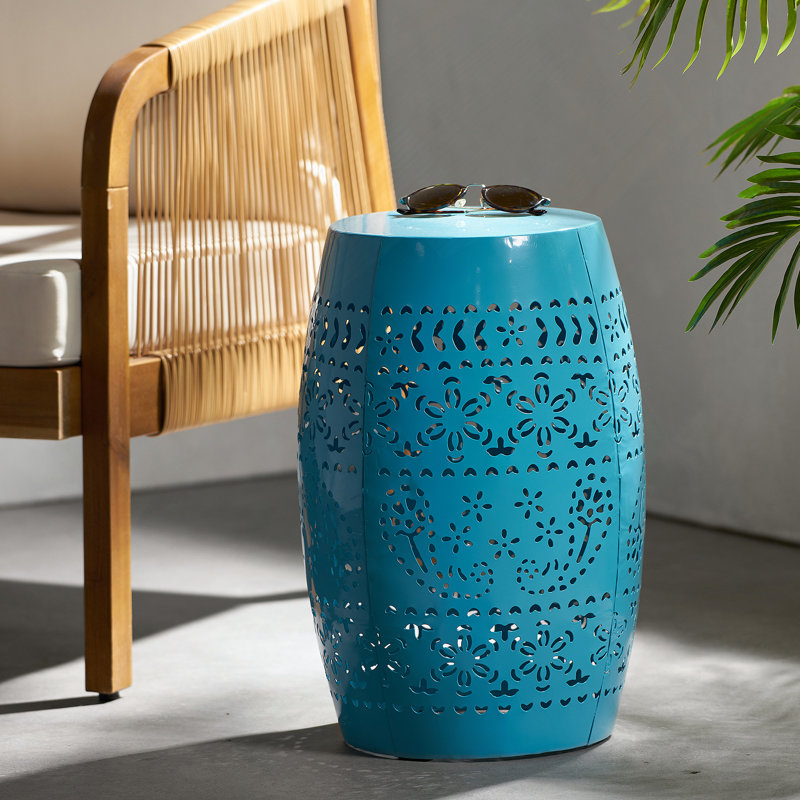Table d'appoint 12 po, Bleu