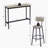 Bar Table Set With 2 Bar Stools
