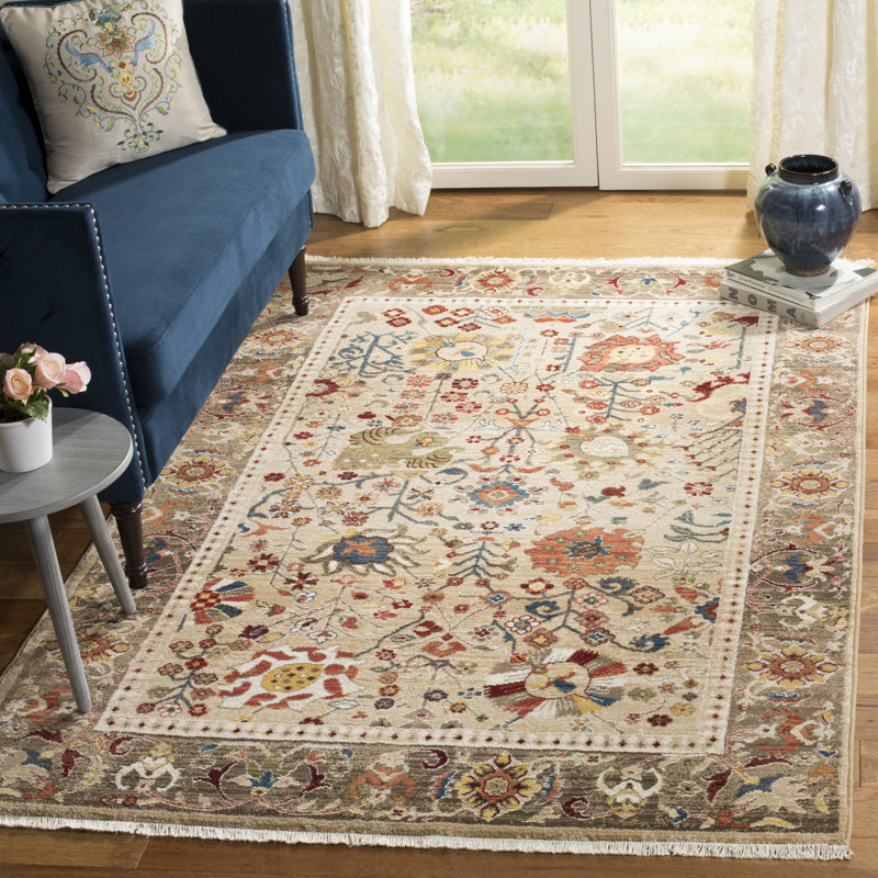Tapis performance oriental Kurtz, Rectangle de 11 pi x 15 pi, Beige