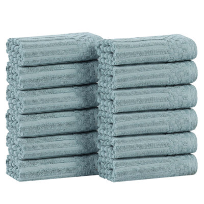 Juras Ribbed Cotton Washcloth Set