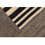 Tapis beige / noir Julieta