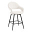 Tabouret de comptoir pivotant 26 po avec structure en métal (ensemble de 2)-562760716-562760718