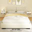 Ensemble de 2 tables de chevet flottantes, table de chevet murale blanche
