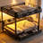 Metal Bunk Bed With Desk, LED Lights And Built-In Charging Station, Heavy Duty Loft Bed Frame With Safety Guardrails, 2 Storage Drawers And Ladder, Bunk Bed For Kids Teens Adults Bedroom, No Box Spring Needed-2137243194-2137243196