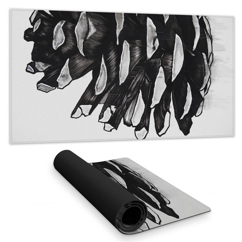 Pine cone - 15.75"x31.50" Desk mat