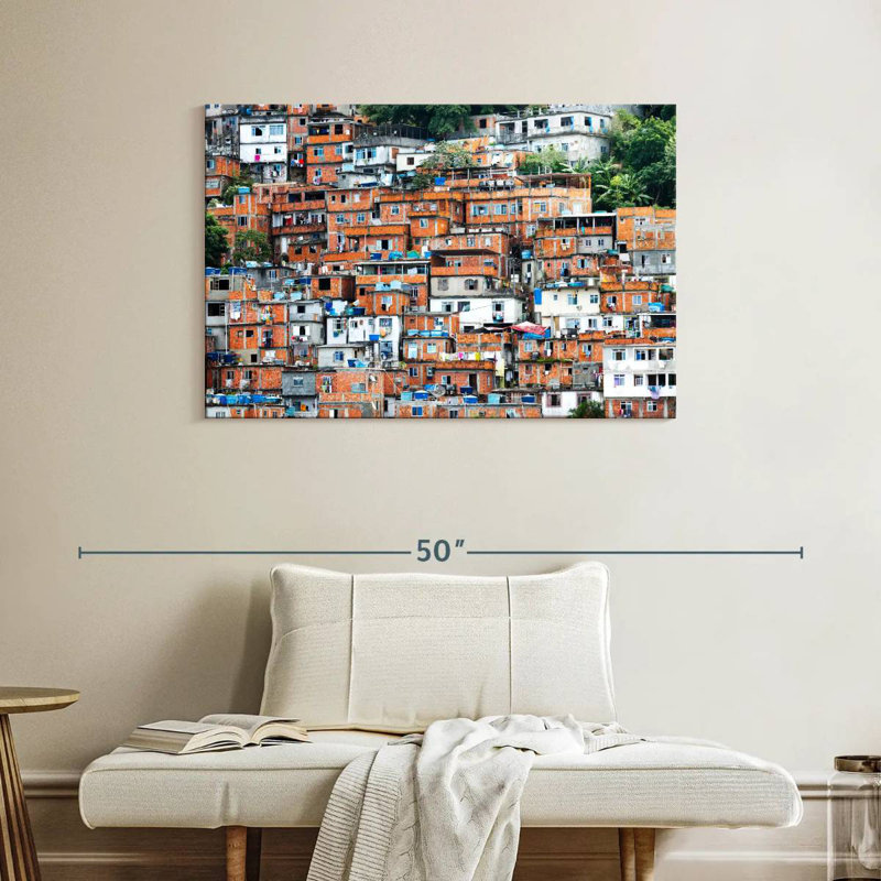 Nicci Favela In Rio, 26" H x 39" W