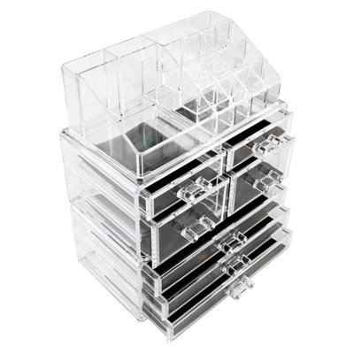 Harwinton Plastic Makeup Organizer