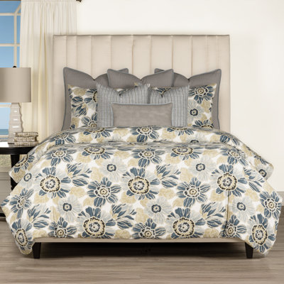 Magnolia Home Fashions Verona Tuscany 100% Cotton Luxury Duvet Cover and Insert Set