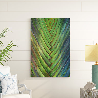 «Tropical Crop I», peinture sur toile