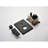 12" Shower - Dependable Bathroom Fixture Matte Black Ceiling Mount, Brass & Sus304, Enjoy Powerful Shower,-120997227