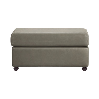  Ilmo 18600 Ottoman Leather with Casters