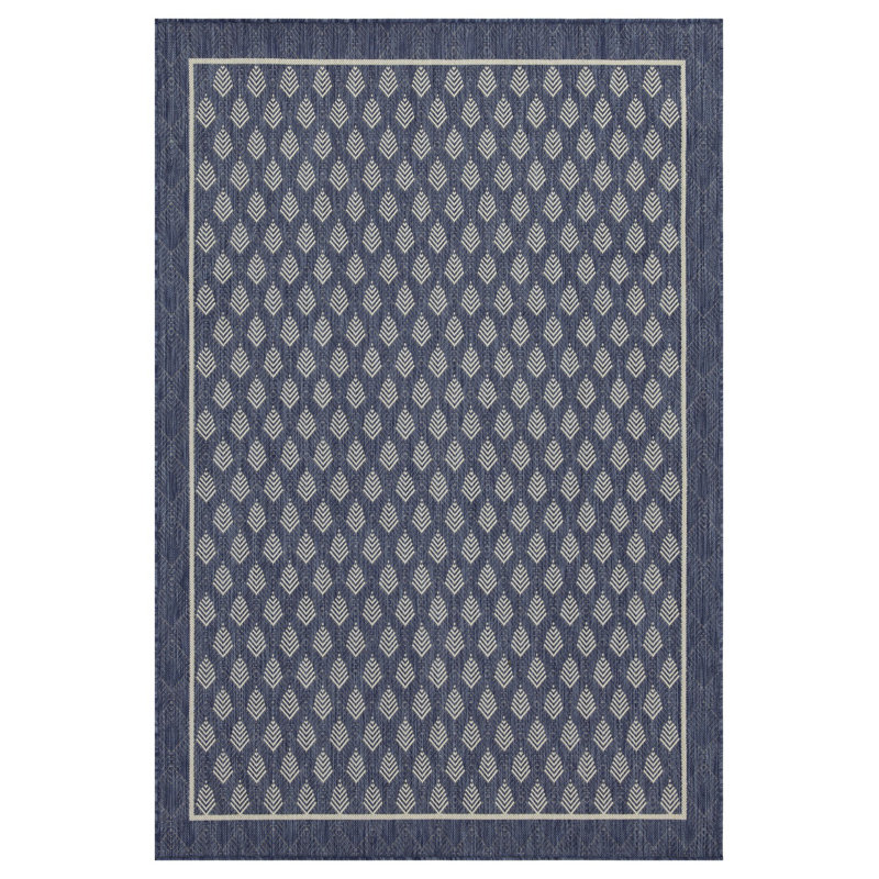 Sunshine GC_HAR2007 Blue 5 Ft. 3 In. X 7 Ft. 3 In. Indoor/Outdoor Area Rug