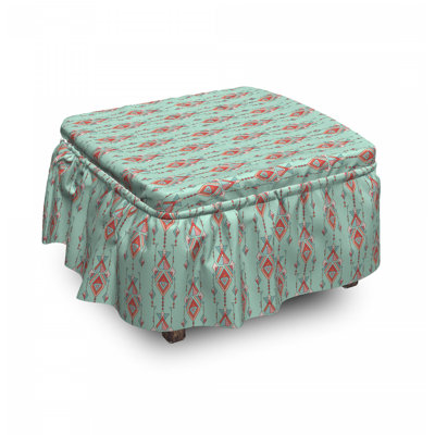 Housse pour repose-pieds traditionnel